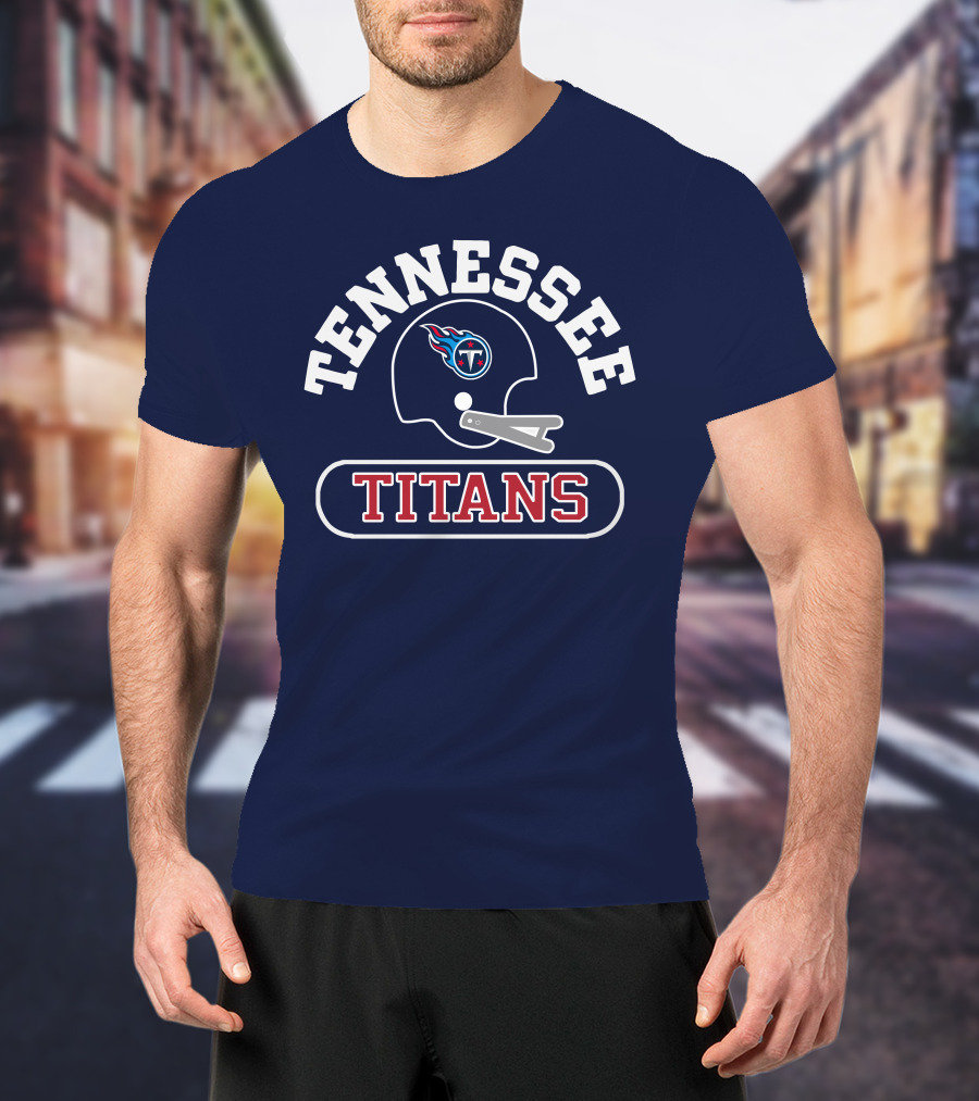 Jason Mccourty Tennessee Titans Helmet T-Shirt