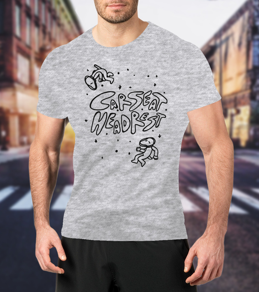 Carseatheadrest Merch How To Leave Town Space T-Shirt