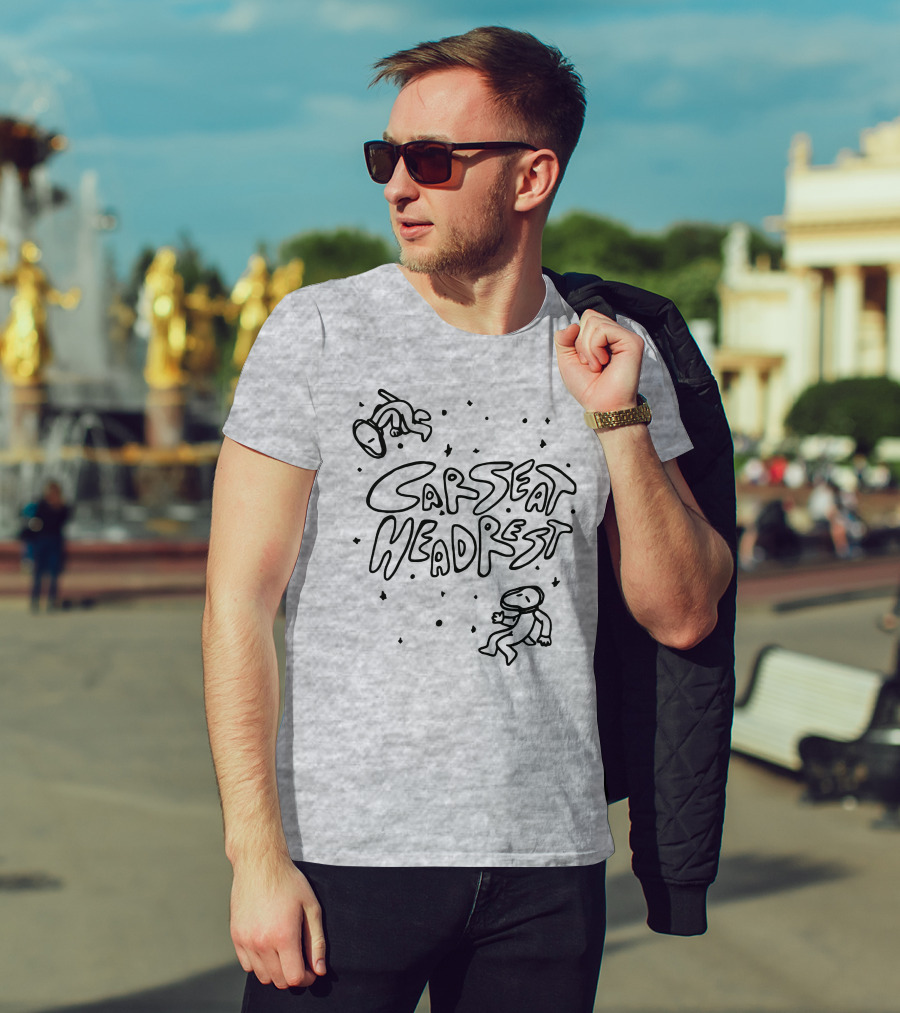 Carseatheadrest Merch How To Leave Town Space T-Shirt