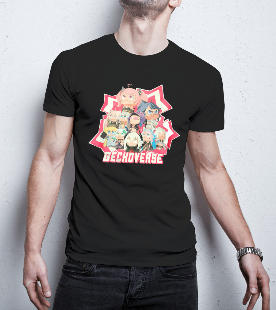 Mamavale Zentreya Geckoverse Animated Characters Compilation T-Shirt
