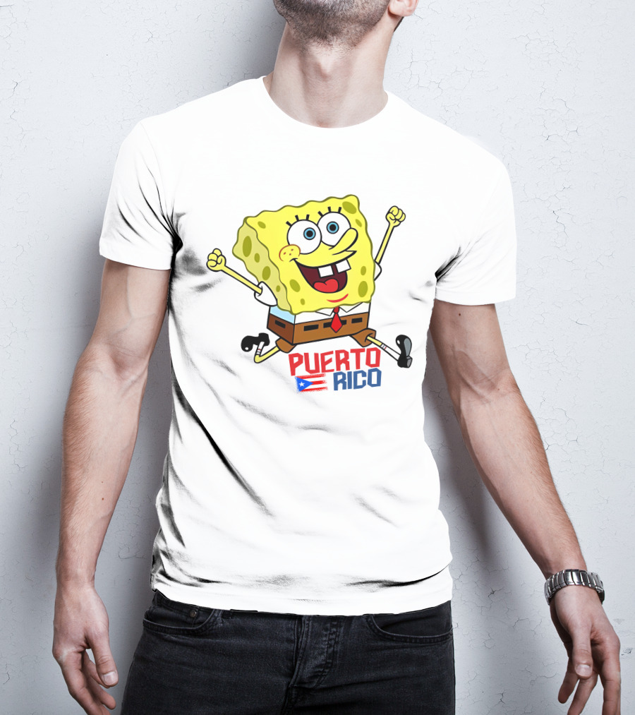 Ghetto Smosh Bob Esponja Puerto Rico T-Shirt