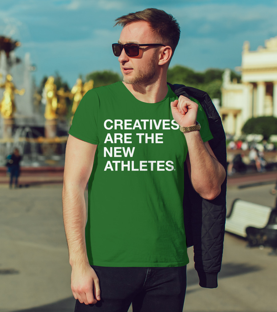 Brianpbosche Creatives Are The New Athletes T-Shirt