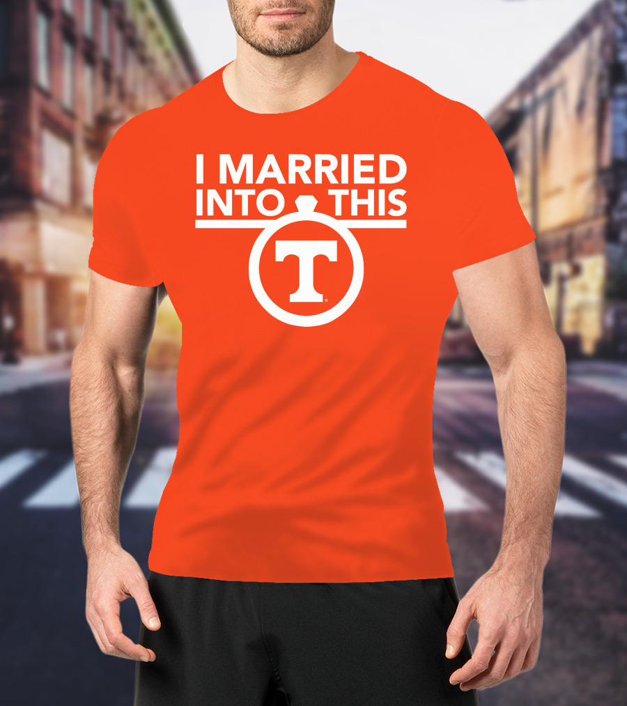 I Married Into This Tennessee Vols Champion T-Shirt