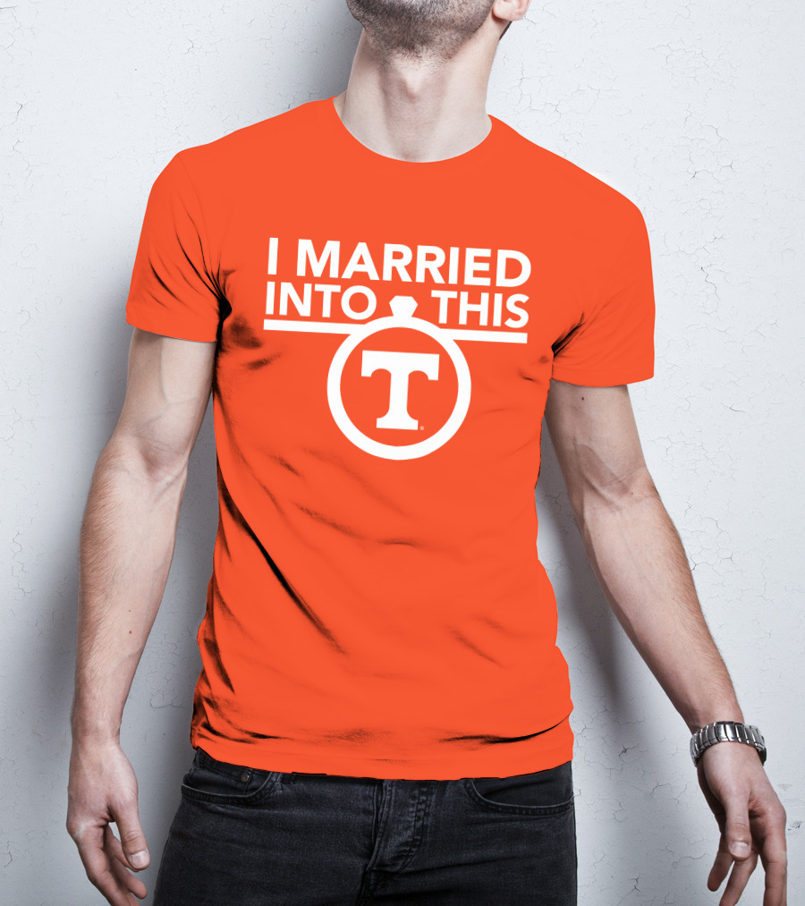 I Married Into This Tennessee Vols Champion T-Shirt
