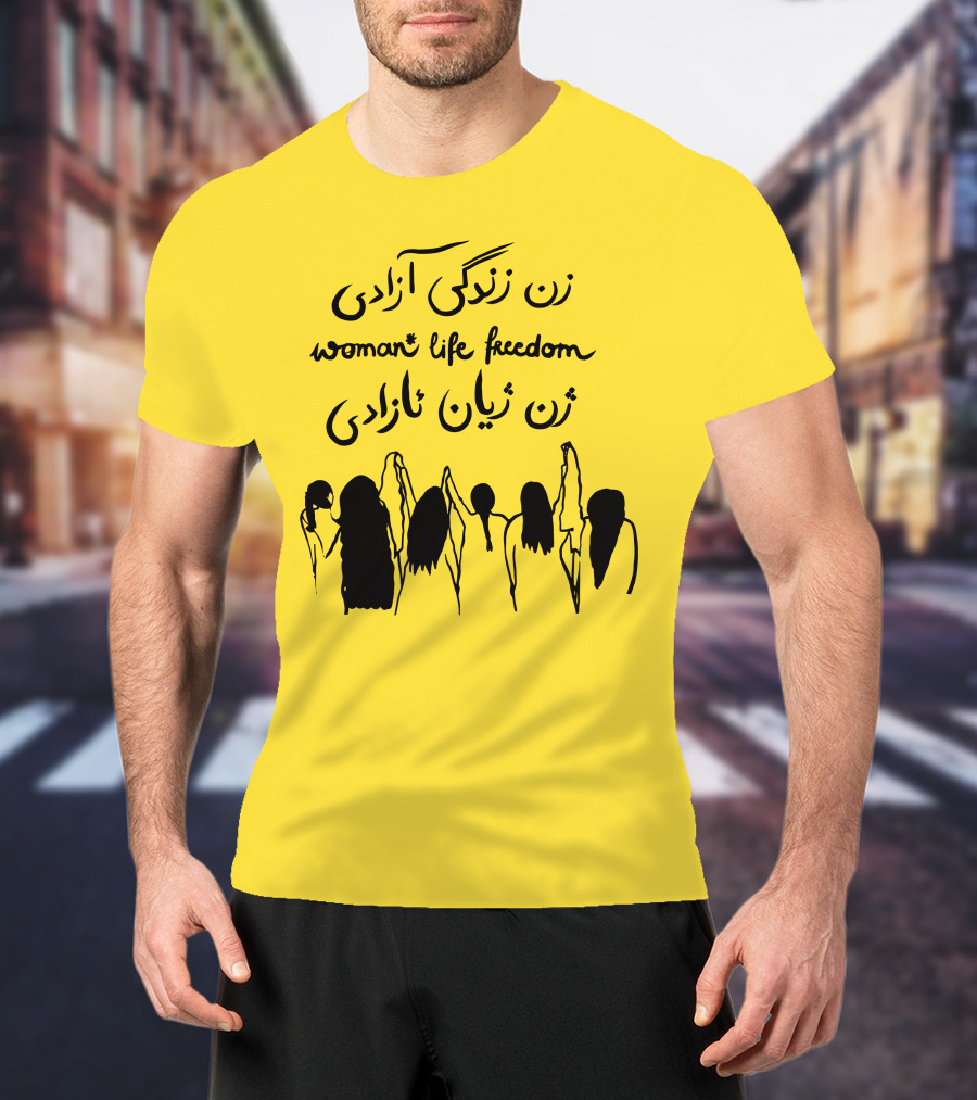 Thehouseofpod Woman Life Freedom زن زندگی آزادی زن ژیان ئازادی T-Shirt