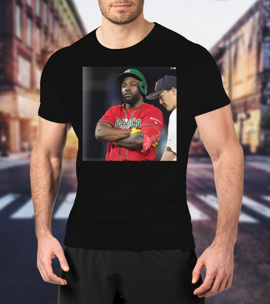 Randy Arozarena Mexico Baseball Team Red Jersey T-Shirt