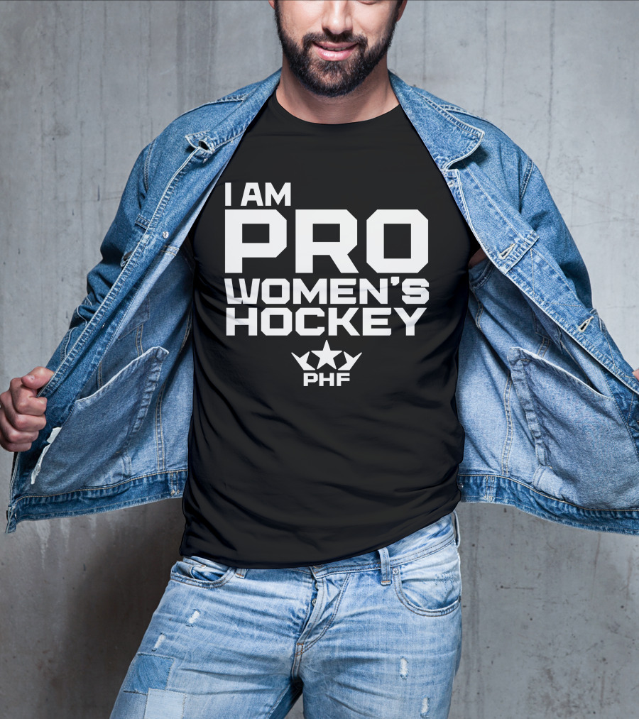 I Am Pro Women's Hockey PHF T-Shirt