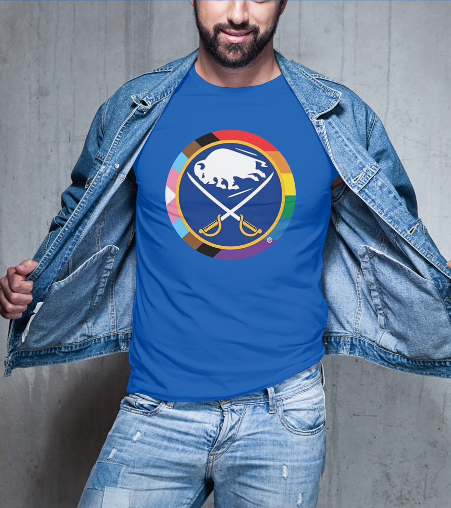 Buffalo Sabres Inclusive Pride Colors T-Shirt