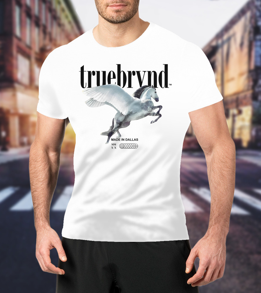 Truebrvnd Made In Dallas Pegasus T-Shirt