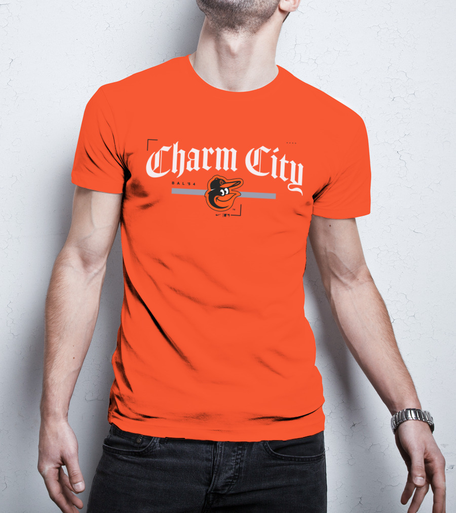Charm City Baltimore Orioles Bal 54 T-Shirt