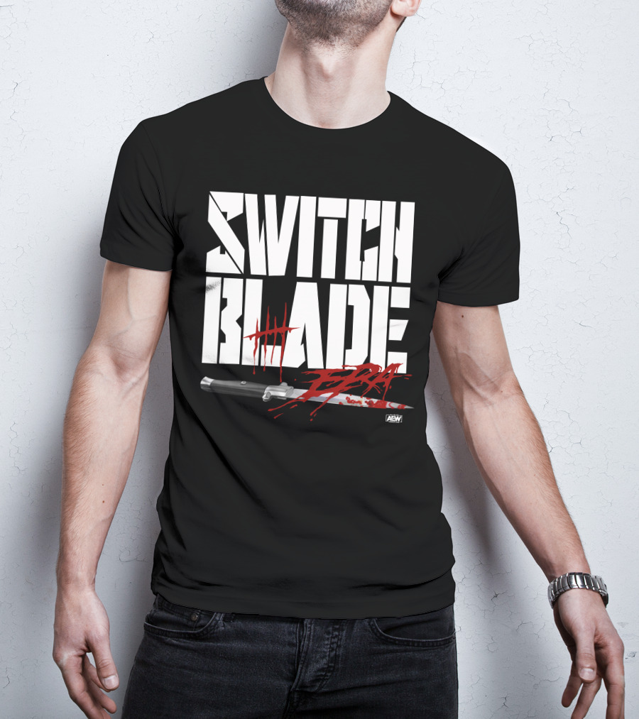 Switch Blade Era AEW Knife T-Shirt