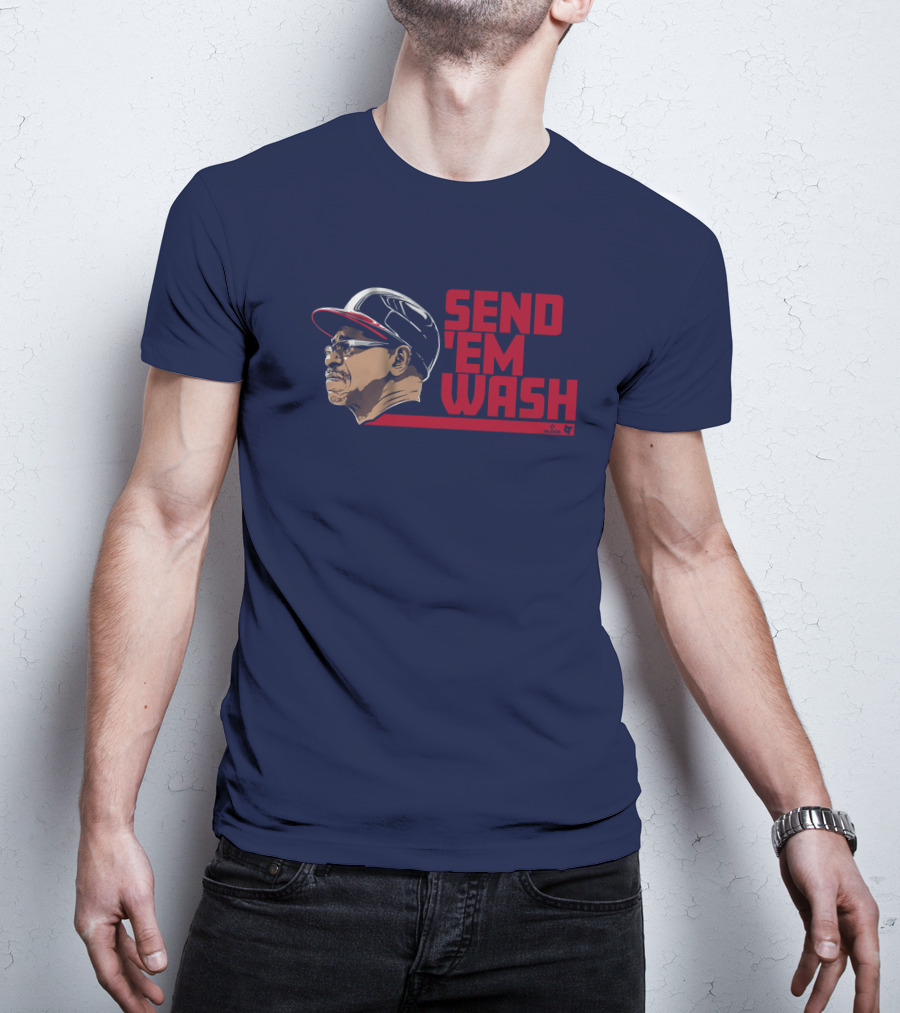 Send 'Em Wash Baseball Legend T-Shirt