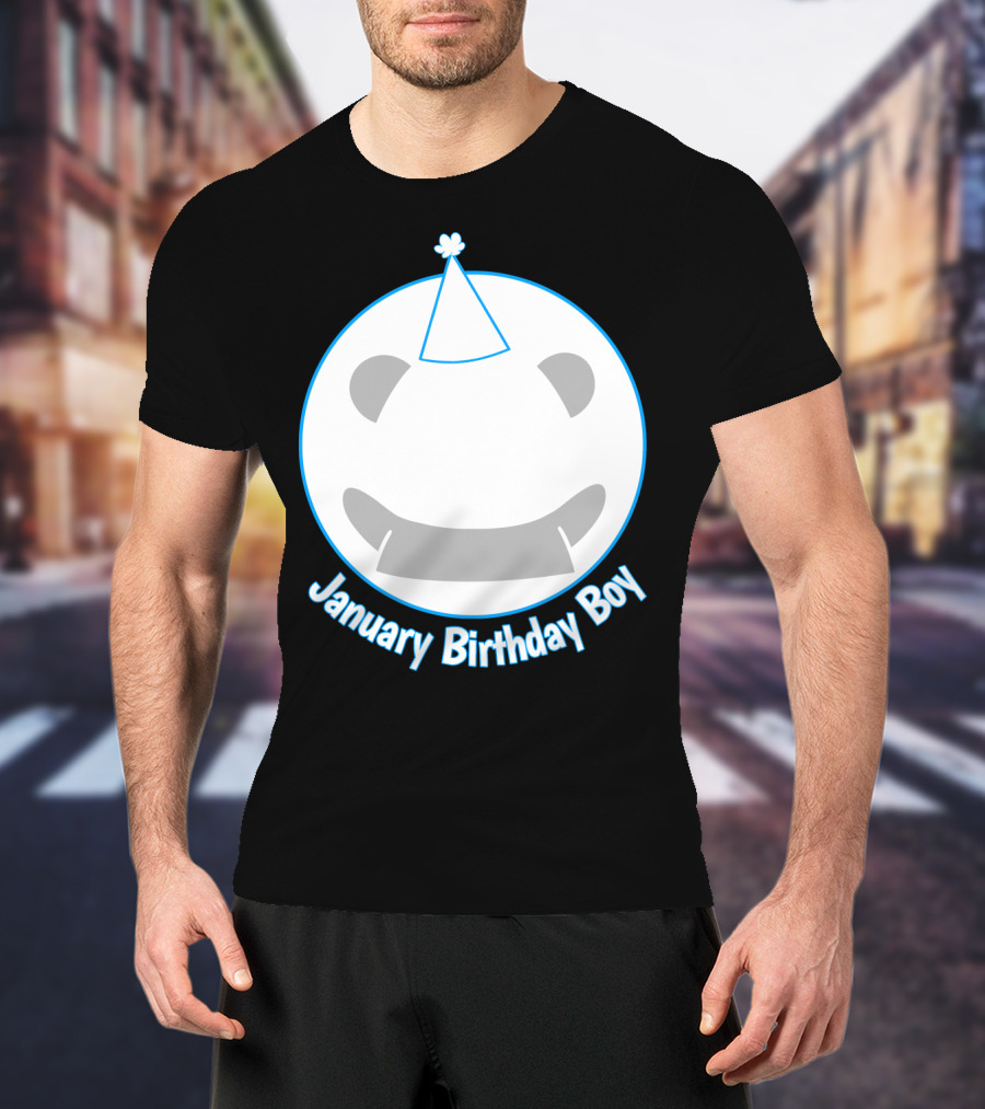 January Birthday Boy T-Shirt