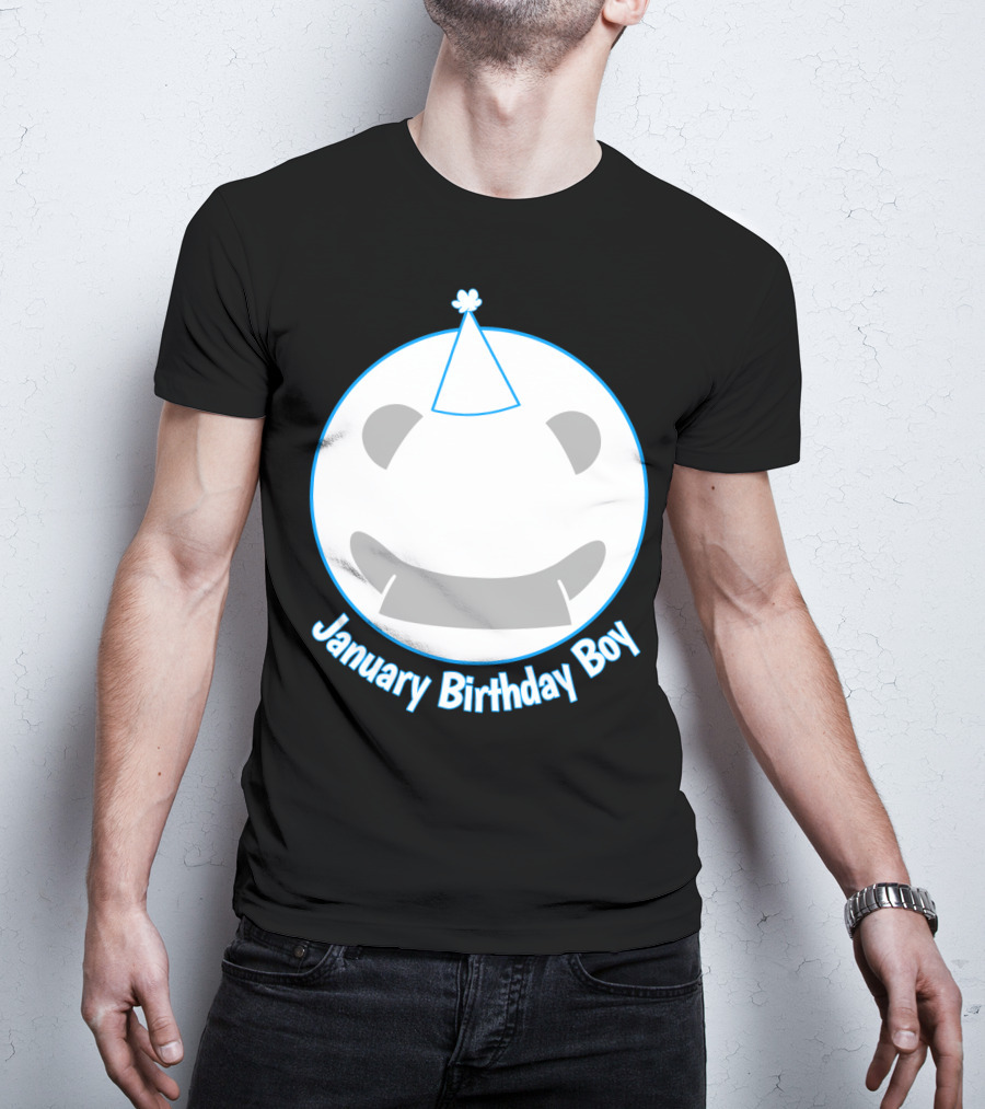 January Birthday Boy T-Shirt