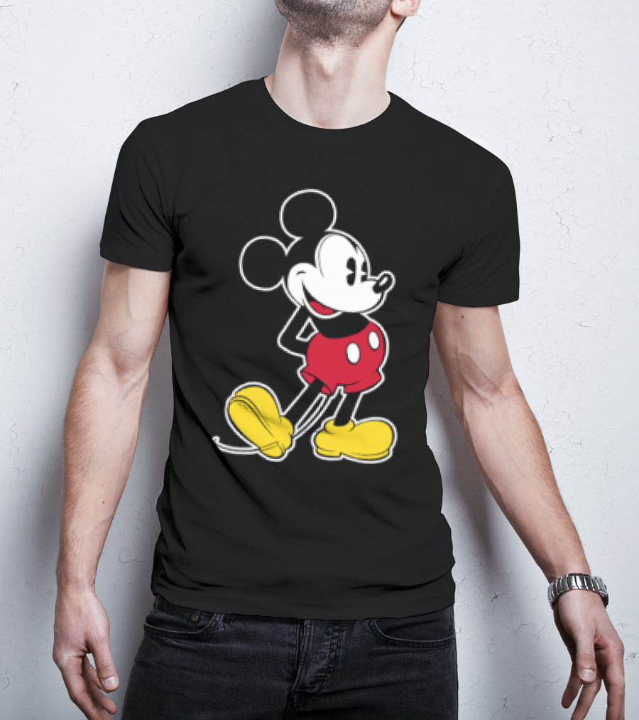 Disney Classic Mickey Mouse Standing Pose T-Shirt