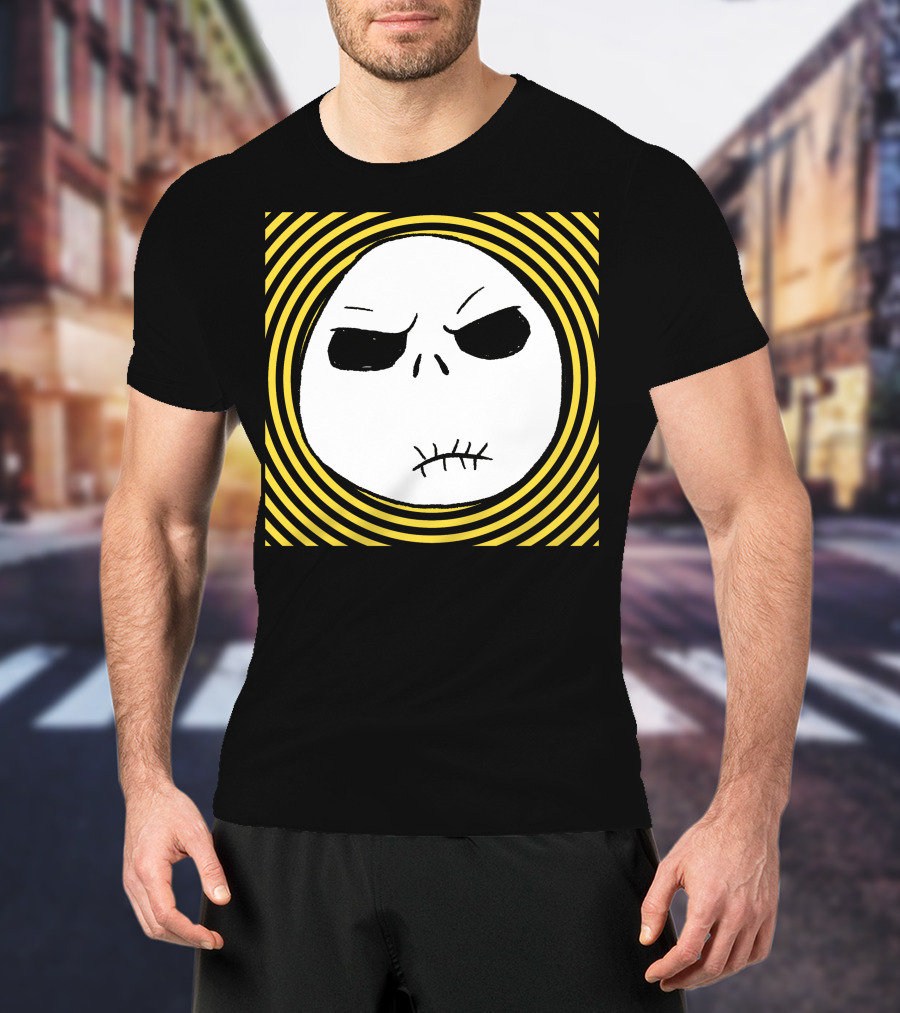 Disney Jack Skellington Spiral Face T-Shirt