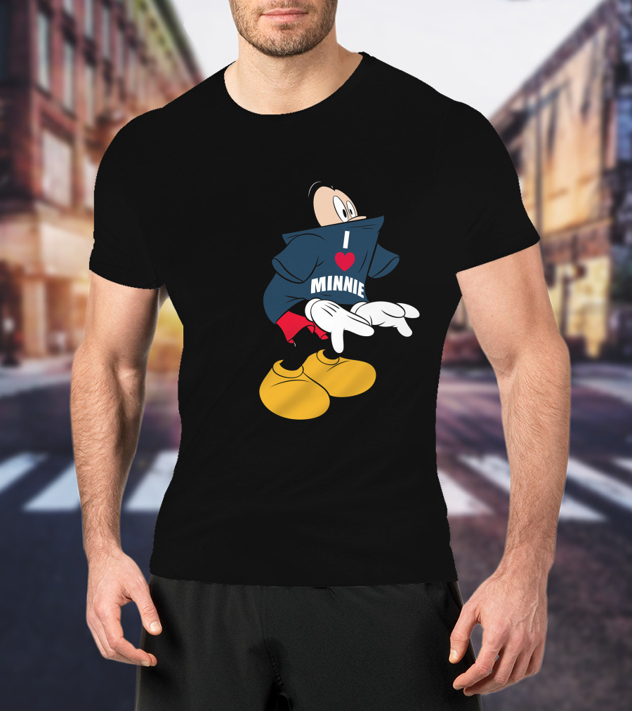 Mickey I Love Minnie Disney T-Shirt