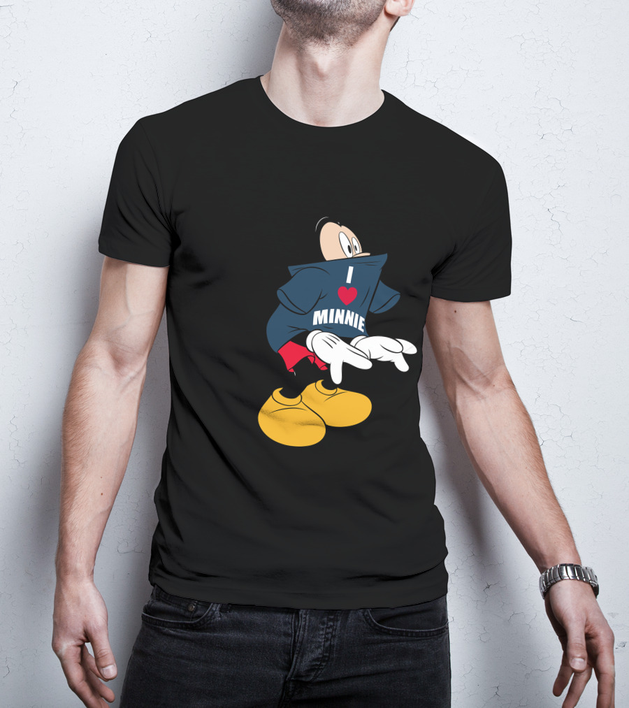 Mickey I Love Minnie Disney T-Shirt