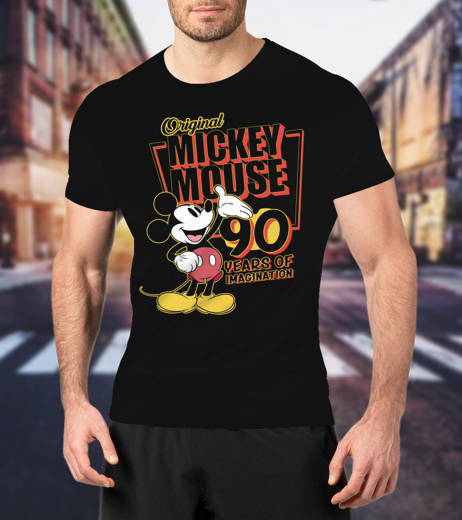 The Original Mickey Mouse 90 Years Of Imagination T-Shirt