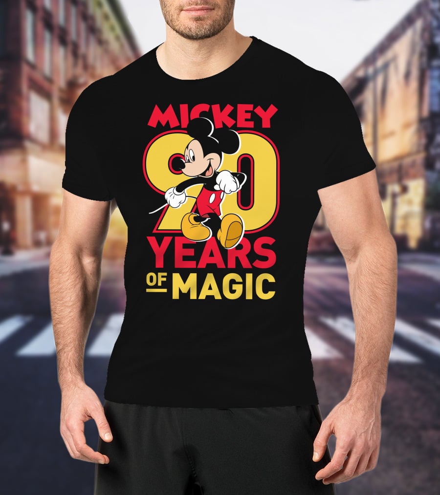 Mickey Mouse 90 Years Of Magic Disney T-Shirt