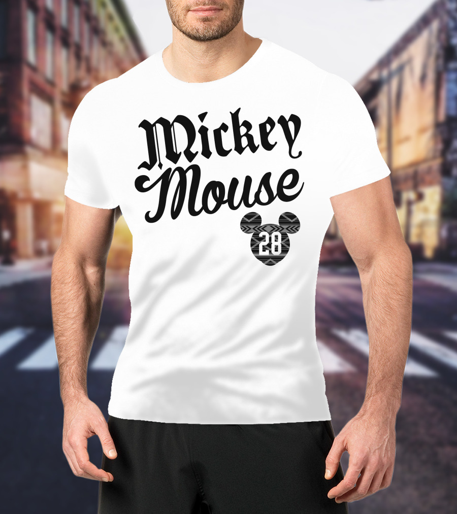 Mickey Mouse 28 Tribal T-Shirt