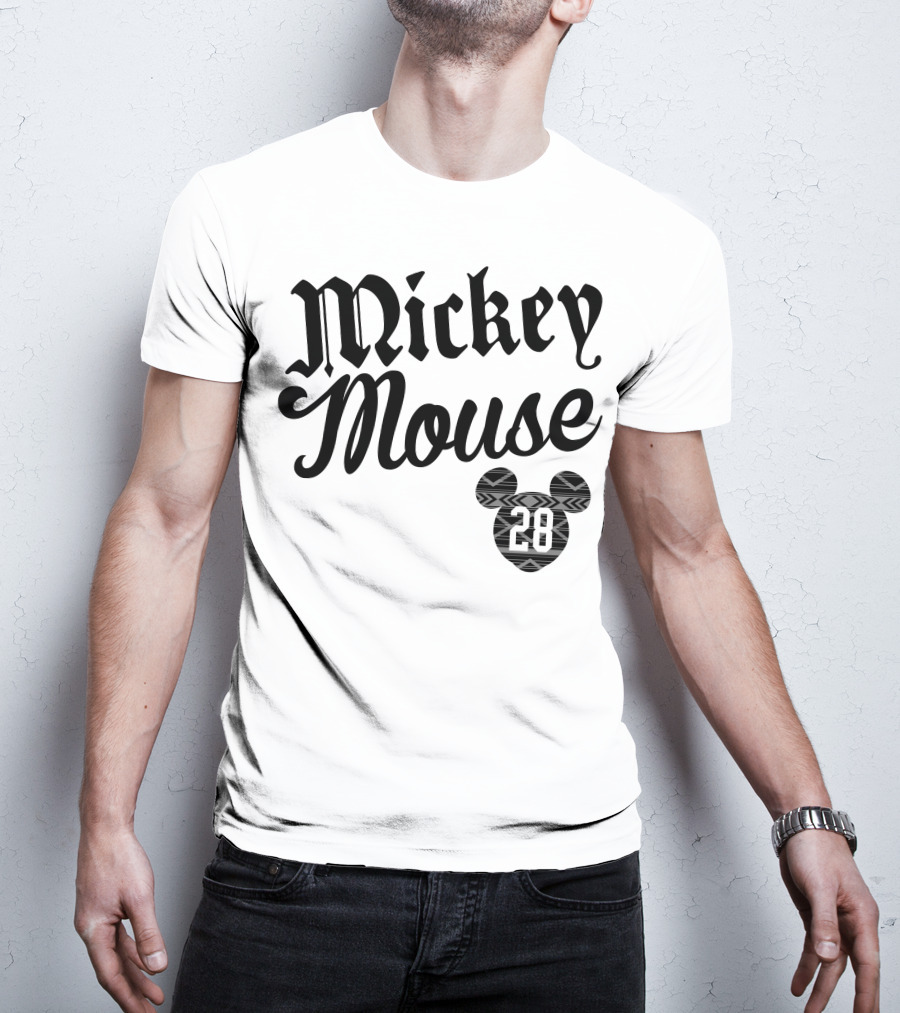Mickey Mouse 28 Tribal T-Shirt