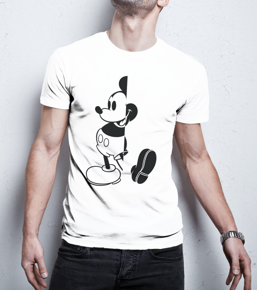Disney Mickey Mouse Split T-Shirt