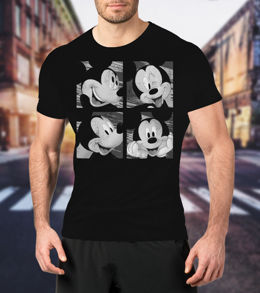 Disney Mickey Mouse Yearbook Vintage Expressions T-Shirt