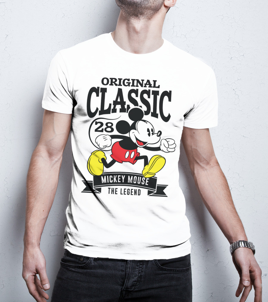 Original Classic Mickey Mouse 28 The Legend T-Shirt