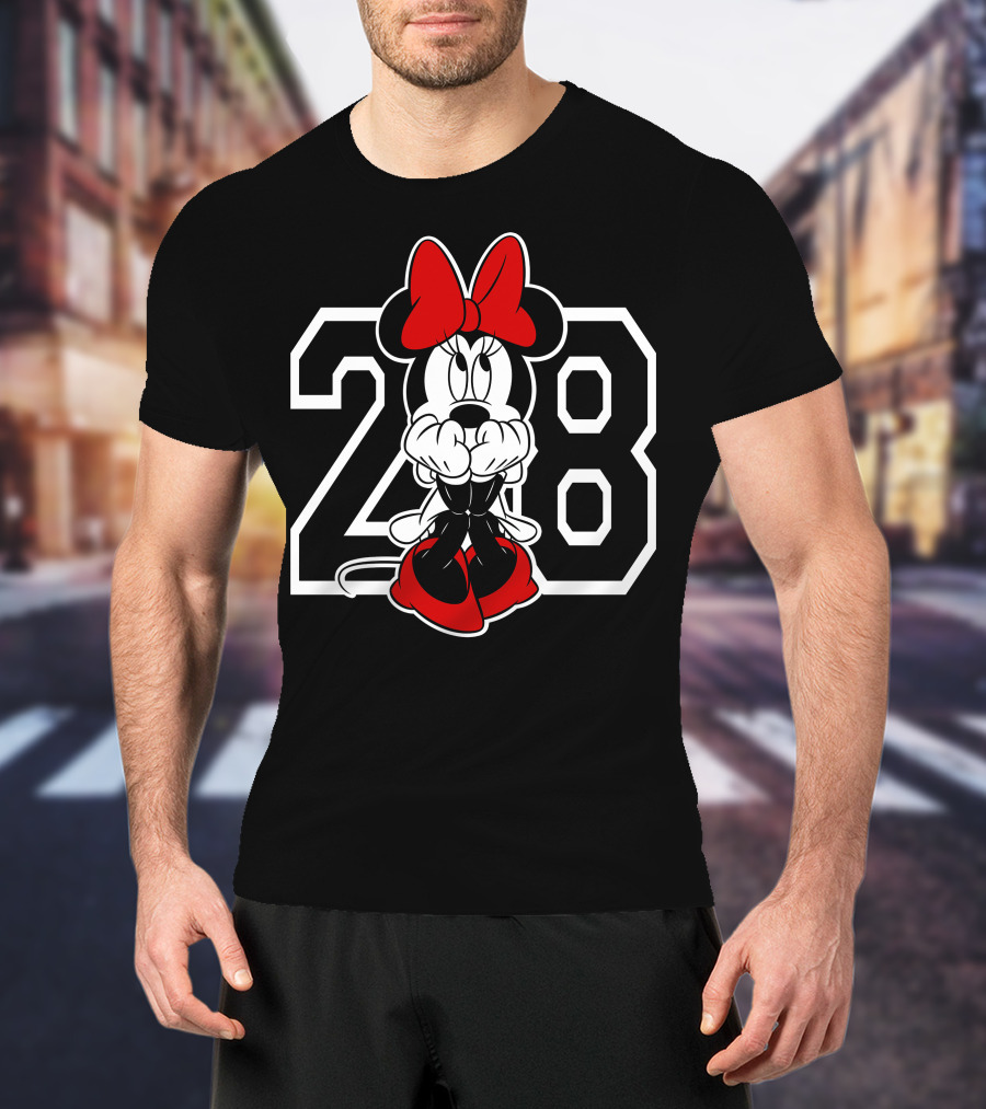 Disney Minnie Mouse 28 Retro Style Classic T-Shirt