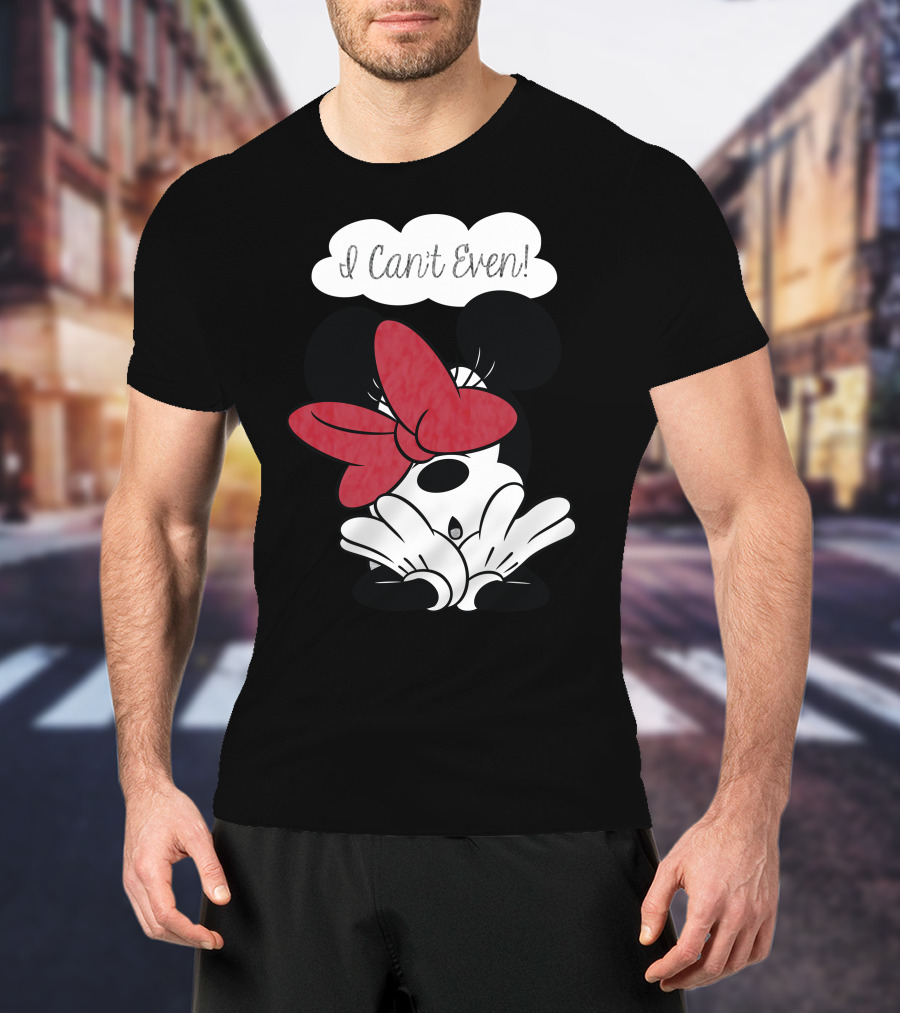 Minnie Mouse I Can't Even Disney Iconic Expression T-Shirt
