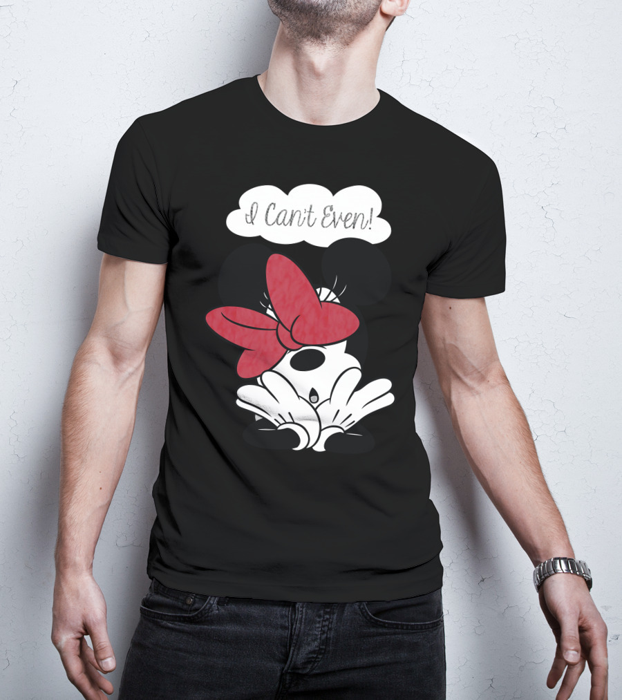 Minnie Mouse I Can't Even Disney Iconic Expression T-Shirt