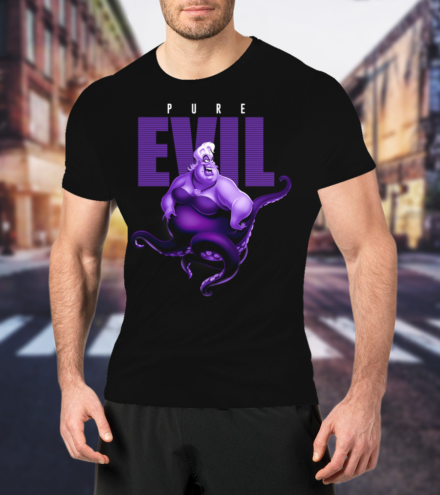 Disney Ursula Pure Evil Villainous Iconic T-Shirt