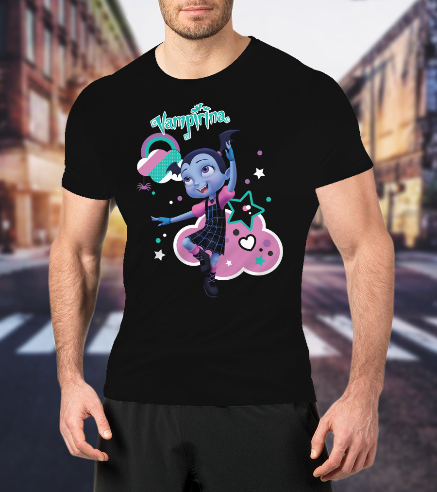 Vampirina Dancing With Stars And Hearts T-Shirt