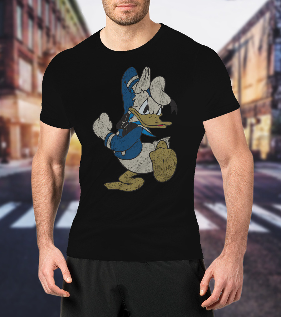Disney Vintage Donald Duck Classic Distressed Pose T-Shirt