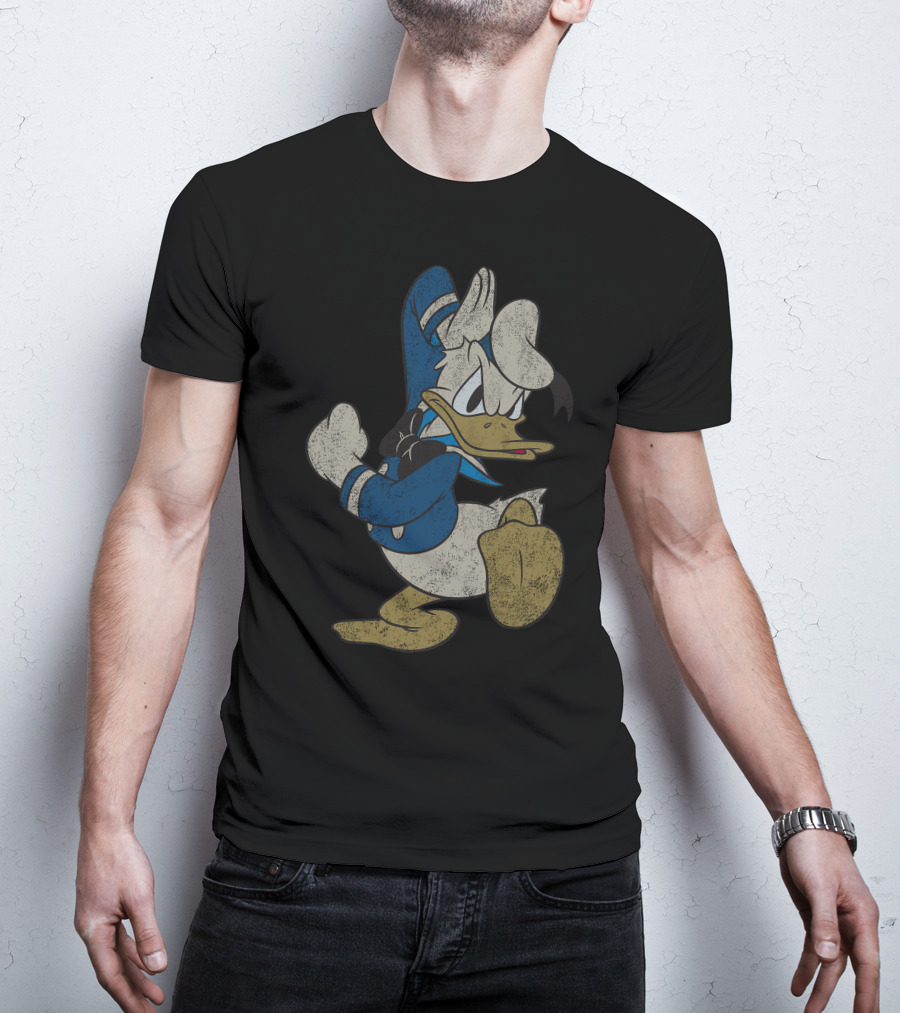 Disney Vintage Donald Duck Classic Distressed Pose T-Shirt