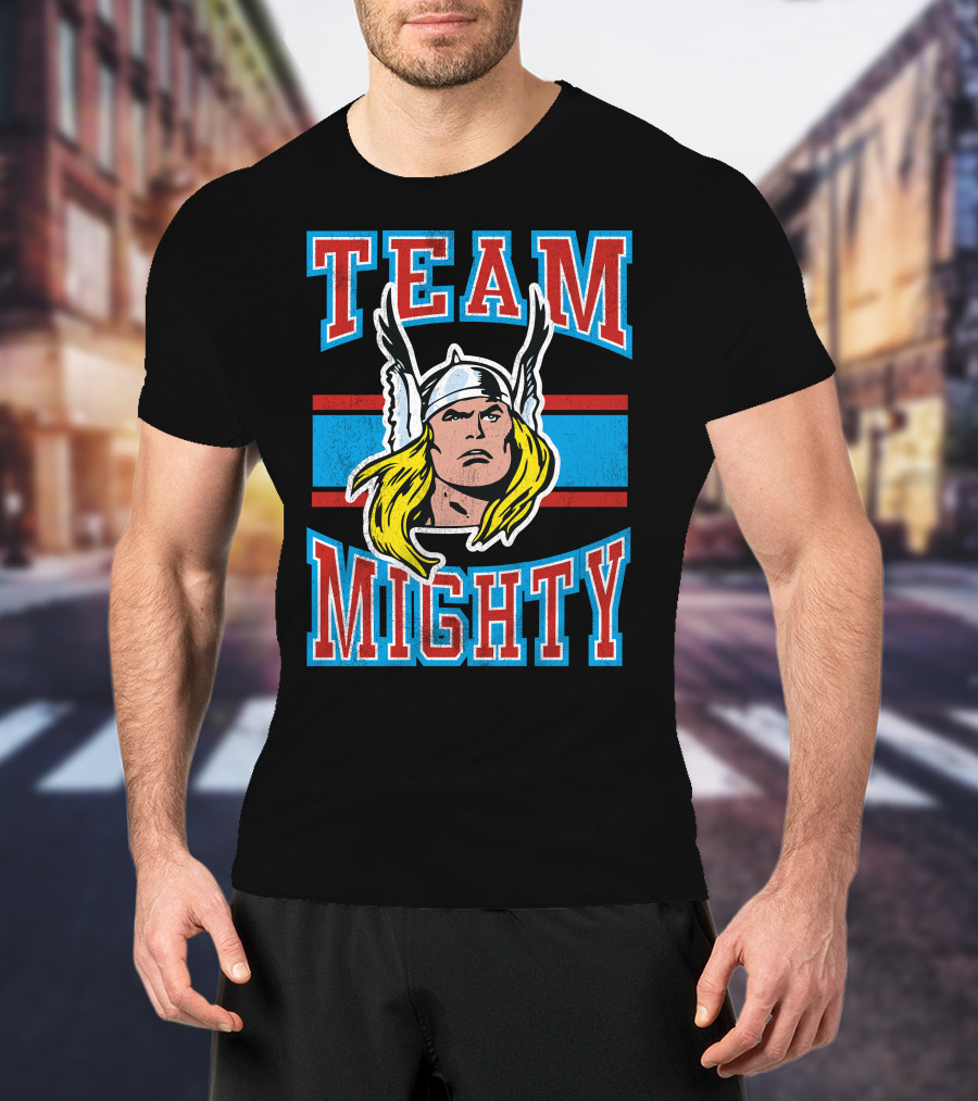 Team Mighty Thor Marvel Classic T-Shirt
