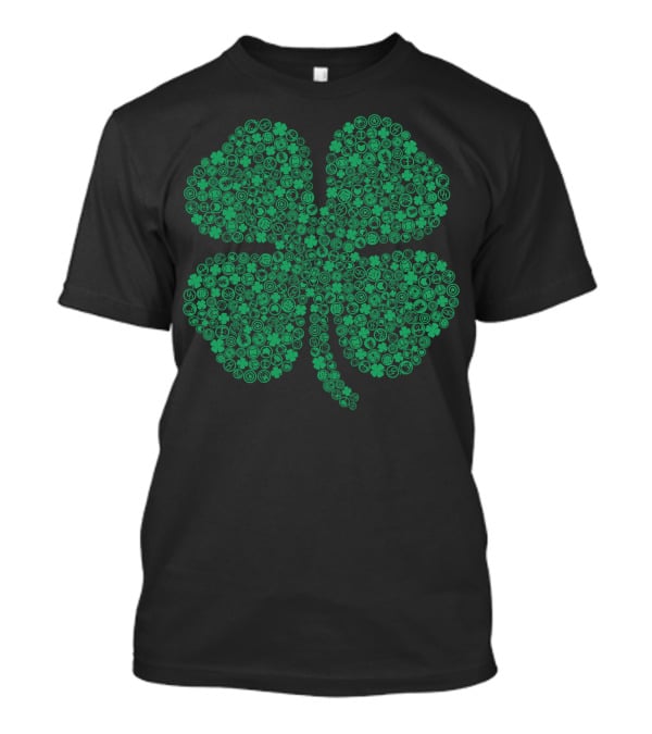 Marvel Hero Symbol Build Up Cloverleaf Icons T-Shirt