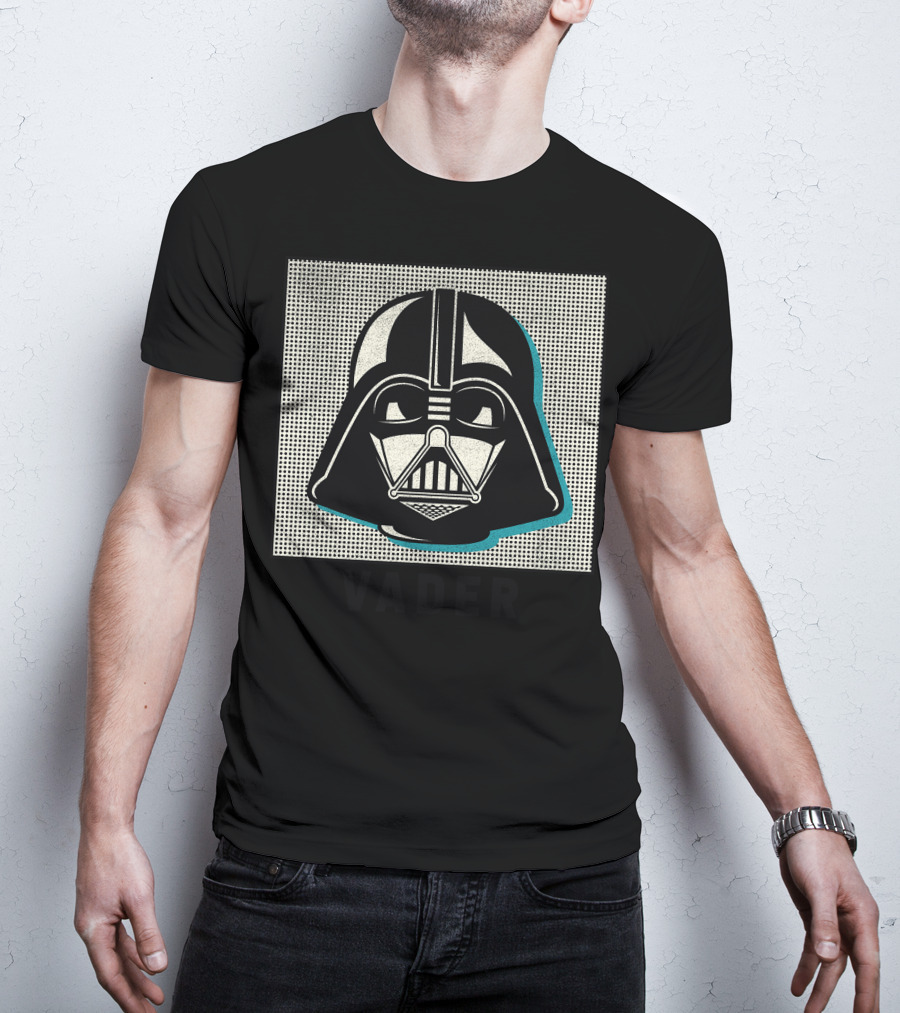 Star Wars Darth Vader Pop Art Shadow Vader T-Shirt