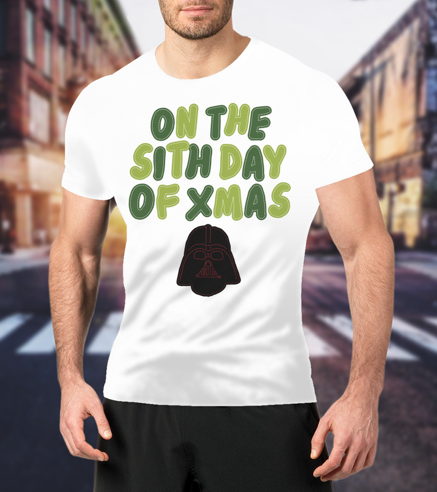 Star Wars Darth Vader On The Sith Day Of Xmas T-Shirt