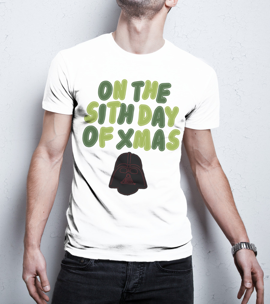 Star Wars Darth Vader On The Sith Day Of Xmas T-Shirt
