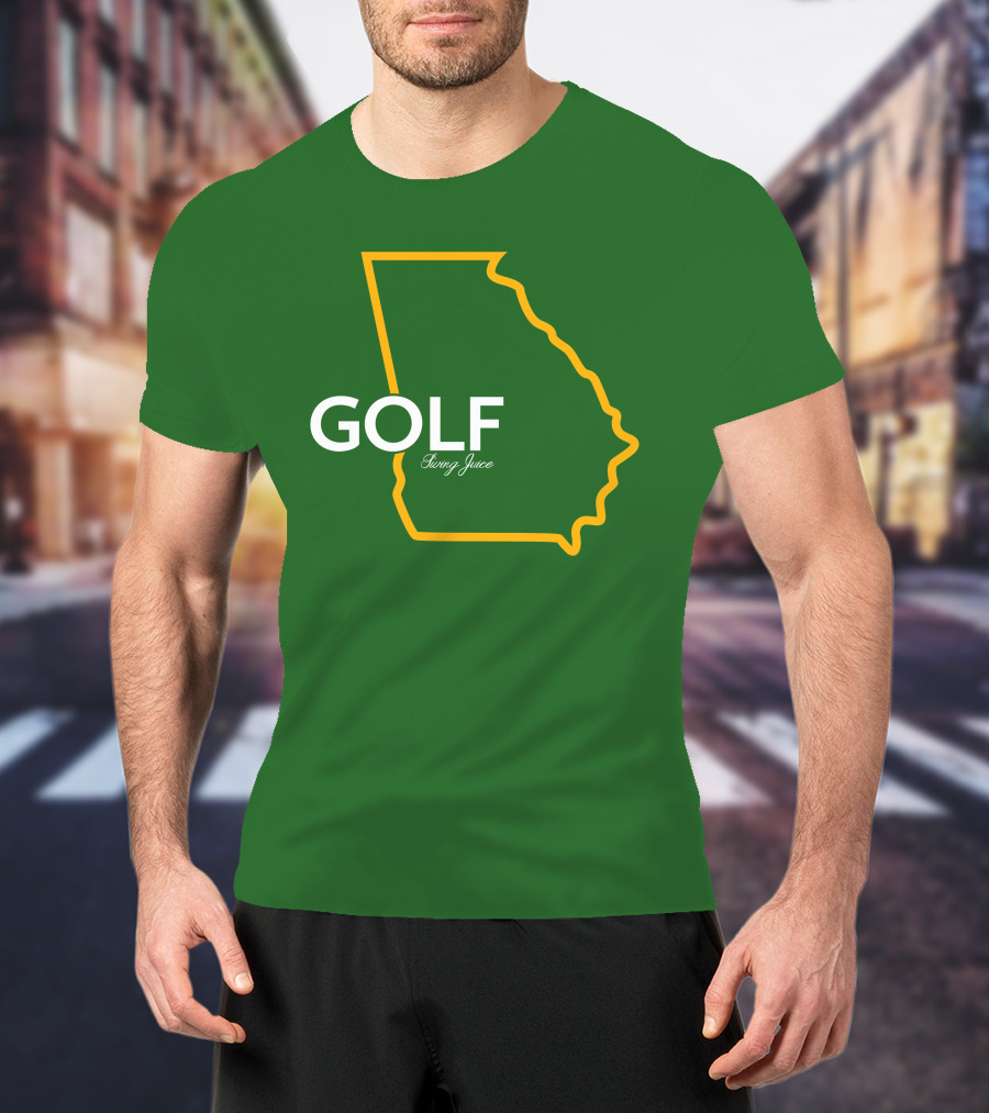 GOLF Swing Juice Georgia Outline T-Shirt