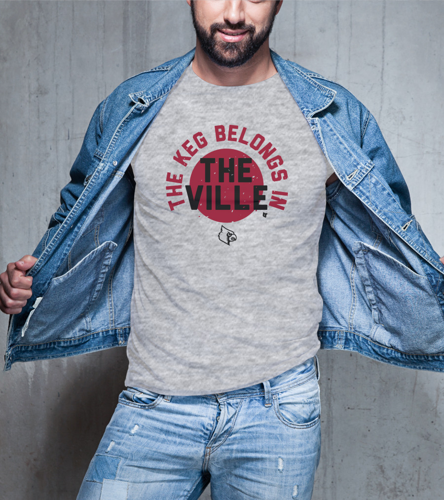 The Keg Belongs In The Ville Cardinal T-Shirt