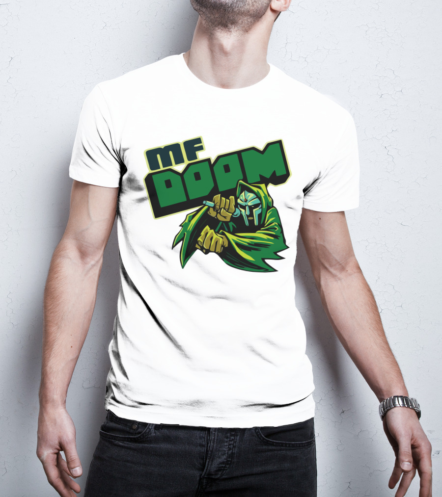 MF Doom Merch Anti Hero Iconic Masked Rapper T-Shirt