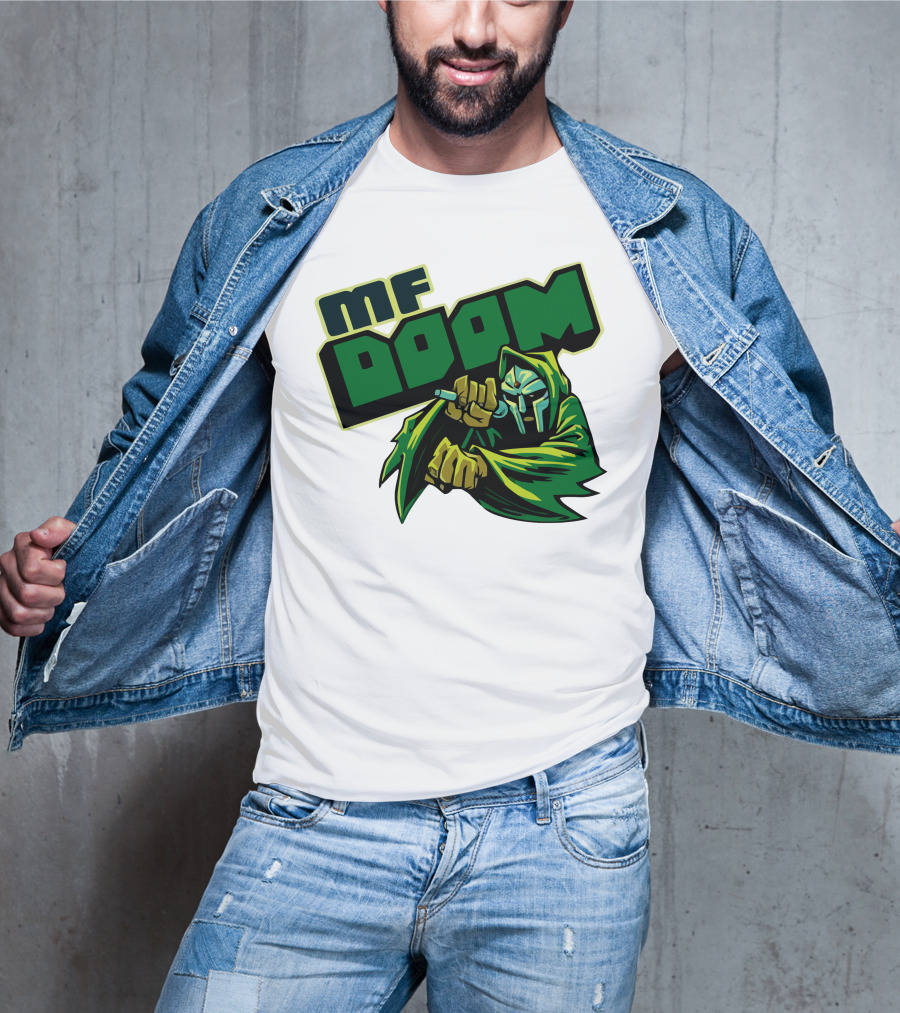 MF Doom Merch Anti Hero Iconic Masked Rapper T-Shirt