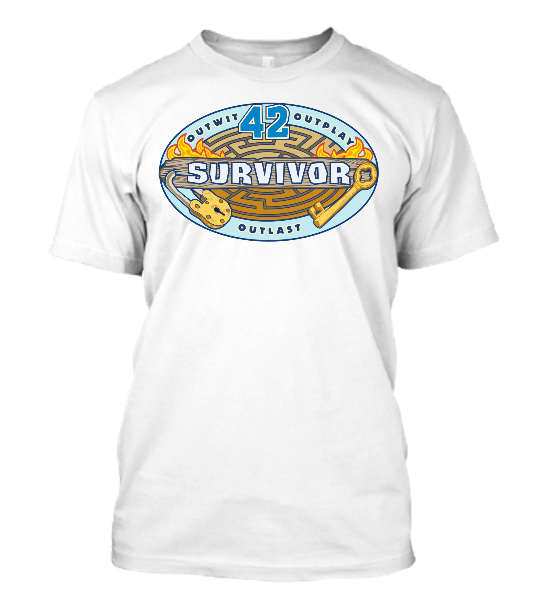 Survivor 42 Outwit Outplay Outlast Merch T-Shirt
