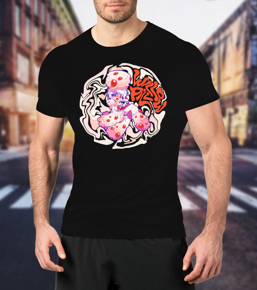 Willow Pill Trippy Swirl Cartoon Character T-Shirt