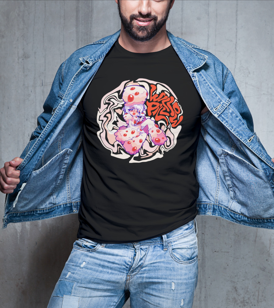 Willow Pill Trippy Swirl Cartoon Character T-Shirt