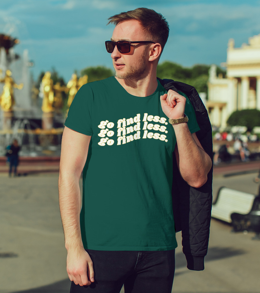Elyse Myers Go Find Less Repeated Text T-Shirt
