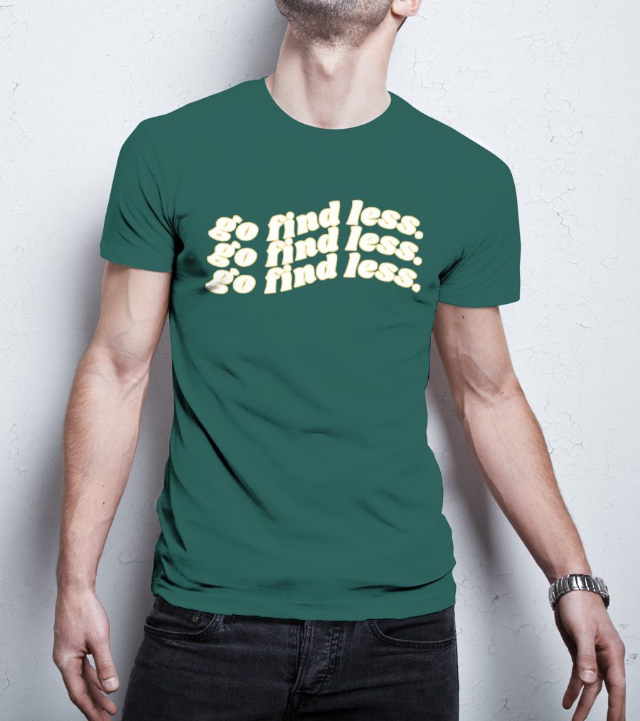 Elyse Myers Go Find Less Repeated Text T-Shirt